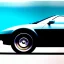 Placeholder: fullbody Drawing of classic style concept BMW M1, three quarters Front View, retro design study, classic steel wheels, toned colors, art by cheryl kelley,16k