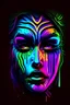 Placeholder: neon Face painting logo
