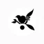 Placeholder: minimal bauhaus logo flower birdblack and white dinamic dribbble behance award winning