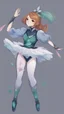 Placeholder: ballerina in the style of genshin impact