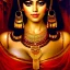 Placeholder: Drawing of beautiful face,busty 'cleopatra',throne,hieroglyphics,balanciaga fashion clothe painting by gaston bussiere, greg rutkowski, yoji shinkawa, yoshitaka amano, tsutomu nihei, donato giancola, tim hildebrandt, oil on canvas, cinematic composition, extreme detail,fit full head inside picture,16k