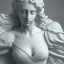 Placeholder: Greek white marble stature, full body, full of details realistic, beautiful girl, hight definition, 8k,breasts