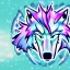 Placeholder: A magical sparkle wolf good logo