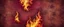 Placeholder: Hyper Realistic maroon & golden fire multicolor rustic texture with vignette effect