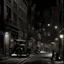 Placeholder: dark 1920s street