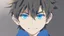 Placeholder: Satoru Gojo bright blue eyes