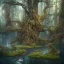 Placeholder: high-quality, fine-detail beautiful, breath-taking forest with gnarled trees, flowers, clear reflective lake, tranquil, stunning, 8k resolution, intricate, digital art, detailed matte, volumetric lighting, George Grie, Anne Dittman, Anne Stokes, Lisa Parker, Selina French, Alphonse Mucha