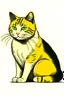 Placeholder: illustration of a cat