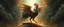 Placeholder: Abraxas with rooster head and serpent legs as a vision of the beginning of awakening