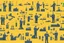Placeholder: Orders and Execution, flat yellow style