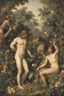 Placeholder: adam and eve in the garden of eden