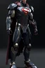 Placeholder: Superman version of the Iron Man armor, full body picture