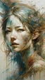 Placeholder: oil painting (medium), (carne griffiths:1.3), (yuko shimizu:1.2) You have a lot of very good works. Mt fuji、morning glorand、Dynamic landscapes、midwinter、a picture、realisitic