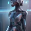 Placeholder: Akhenaten cyberpunk, full body, robocop, Egypt background