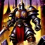 Placeholder: fantasy galactic knight 90's tcg art 90's tcg art