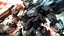 Placeholder: futuristic Mecha with advance weapon army and unique capability