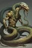 Placeholder: A great humanoid serpent with the lower-body of a serpent.