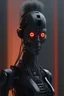 Placeholder: a fashion chat robot that stares at the camera like its the prettiest demon he has ever seen, its such a perfect day, motion blur, smoke, 8k, downlight, soft light, depth of field, photorealism, trending on art station, lotsa detail