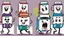 Placeholder: cartoon milk carton dancing