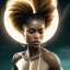 Placeholder: portrait of leonidas as a black yoga woman with blonde dreads,4k, Highly Detailed, perfect eyes, Digital Illustration, Cinematic Lighting, Realistic, Sharp Focus, Centered, Beautifully Lit, Bioluminescent by Stanley Artgerm Lau