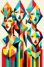 Placeholder: geometric people abstract