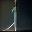 Placeholder: A legendary and wonderful long sword with two edges