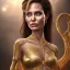 Placeholder: angelina jolie, rosto detalhado, roupa dourada deusa athena, muito realista, muitos detalhes, 4k