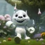 Placeholder: pixar style, volumetric summer garden environment and background, realistic painting of a marshmallow man smiling, looking excited, detailed digital painting, extreme dense and fine fur, anime, ornate, colour-washed colors, elegant, small minutiae, tiny features, particulars, centered, smooth, sharp focus, renderman gofur render, 8k, uhd, detailed eyes, realistic shaded volumetric lighting, sunlight caustics, backlight, centered camera view