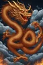 Placeholder: Bitcoin cryptocurrency are flying in the dragon year