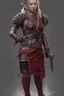 Placeholder: highly detailed girl viking queen, red glass armor, cinematic lighting, 4k, 8k, octane render, digital concept art, trending on artstation, pinterest, extremely detailed, ambient lighting.