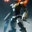 Placeholder:  octane render, 8k, high detail, humanoid droid with fire swords hands, android, steel blades, full figure, fit in board, cosmic ambiance, masterpiece, art by Yoji Shinkawa