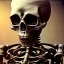 Placeholder: skeleton with a lot of blood on his face in hr giger style, steam punk, realistic, made in octane, cinematic, ultra-realistic, extremely detailed octane rendering, 8K, VRAY Super Real ar 2:3, dof photorealistic futuristic 50mm lens hard lighting dark gray tintype photograph, realistic lighting, sepia color