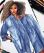 Placeholder: Fashion illustration, fashion drawing, Croquis, Hussein Suleiman, Jefferson Osei, Abderrahmane Trabsini, Fenty, denim jacket, modcloth patches, distressed jeans, flare leg, African American model