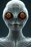 Placeholder: spider alien, head,8 eyes, evil, 8k, finely detailed, photo realistic, HR Giger style