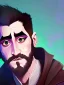 Placeholder: Portrait of a 30 year old strange gay wizard like Jake Gyllenhaal