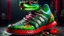 Placeholder: Photoreal gorgeous dragon-shaped nikes by lee jeffries, 8k, high detail, smooth render, unreal engine 5, cinema 4d, HDR, dust effect, vivid colors