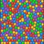 Placeholder: 2d texture map, seamless, repeatable, M&M's, ultra realistic, highly detailed, 8k, noramalized