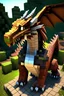 Placeholder: Minecraft dragon