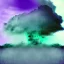 Placeholder: a texture of a grey sky violently exploding and vomiting dirty grey hues of blue, purple, and green that partially muddy the sky and make it ugly, surreal, dreamlike