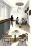 Placeholder: Design of a women's cafe