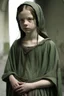 Placeholder: very thin 12 year old girl, dressed in rags, (A Cure for Wellness style, full figure