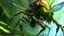 Placeholder: JUNGLE BIOCYBERNETIC INSECT, 8k, artstation character art, illustration. In the style of greg rutkowski, yoji shinkawa, trending on artstation, peter mohrbacher, Moebius, Charlie Bowater, WLOP,