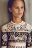 Placeholder: Hand sewn and embroidered extremely cute Alicia Vikander