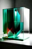 Placeholder: picture of a creative creation made of glass minimal