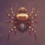 Placeholder: portrait painting of a steampunk spider, ultra realistic, intricate details, eerie highly detailed, shiny, smooth, studio quality, octane render, Surrealism, Triadic colour scheme,glow-stick, ambient lighting,nightclub lighting, polaroid, 100mm, --ar 1:1 --v4