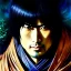 Placeholder: portrait of 'Genma Himuro-Ninja Scroll',ancient metal armor, painting by gaston bussiere, greg rutkowski, yoji shinkawa, yoshitaka amano, tsutomu nihei, donato giancola, tim hildebrandt, oil on canvas, cinematic composition, extreme detail,fit full head inside picture,16k