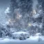 Placeholder: winter landscape, bells, ice, dreamy, science fiction