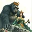 Placeholder: King Kong meets Queen Quong.