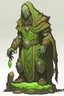 Placeholder: stone golem malphite humanoid earthelemental rogue robe hood daggers