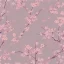 Placeholder: Japanese Cherry Blossom, seamless pattern, muted color palette, oil on canvas